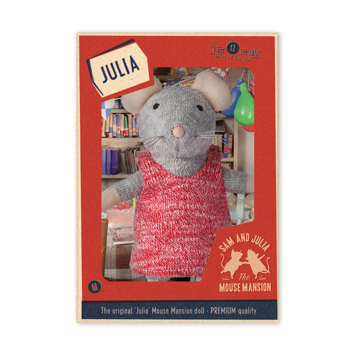Little Mouse Mansion Plush Doll- Julia