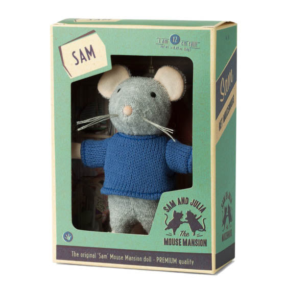 Little Mouse Mansion Plush Doll- Sam