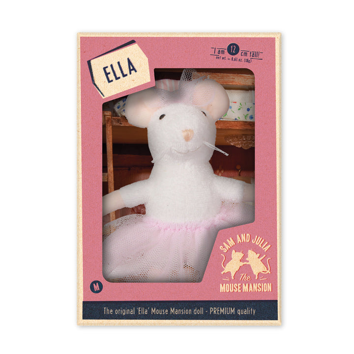 Little Mouse Mansion Plush Doll- Ella