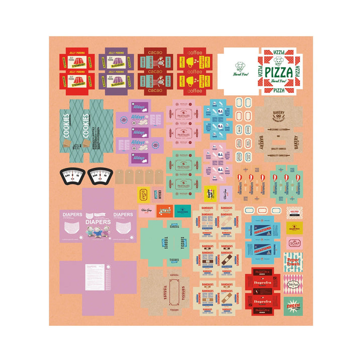 NEW Mouse Mansion DIY Die Cuts Kit