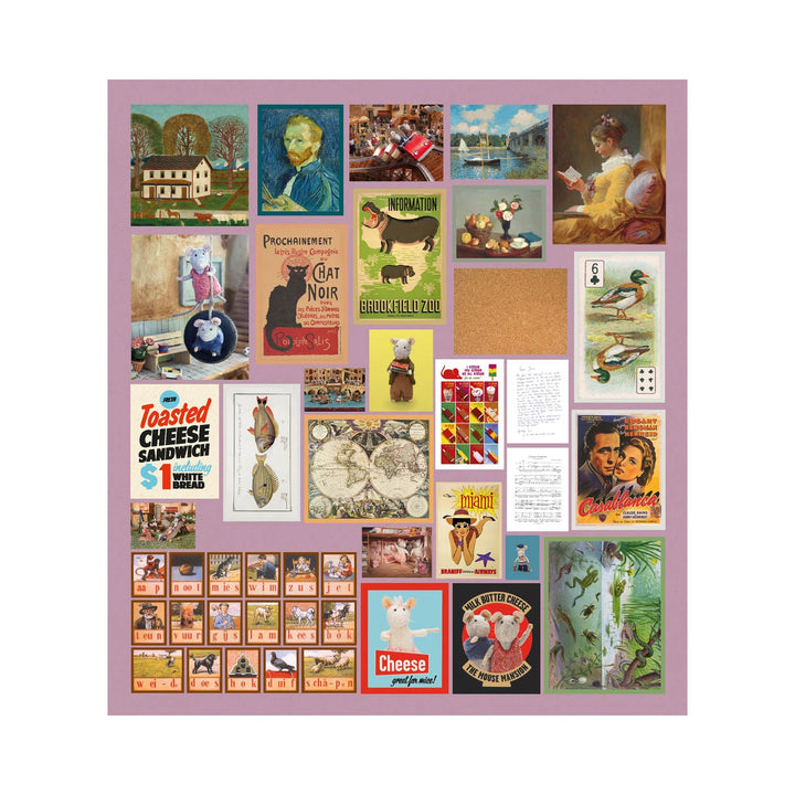 NEW Mouse Mansion DIY Die Cuts Kit