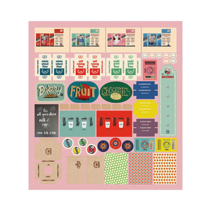 NEW Mouse Mansion DIY Die Cuts Kit