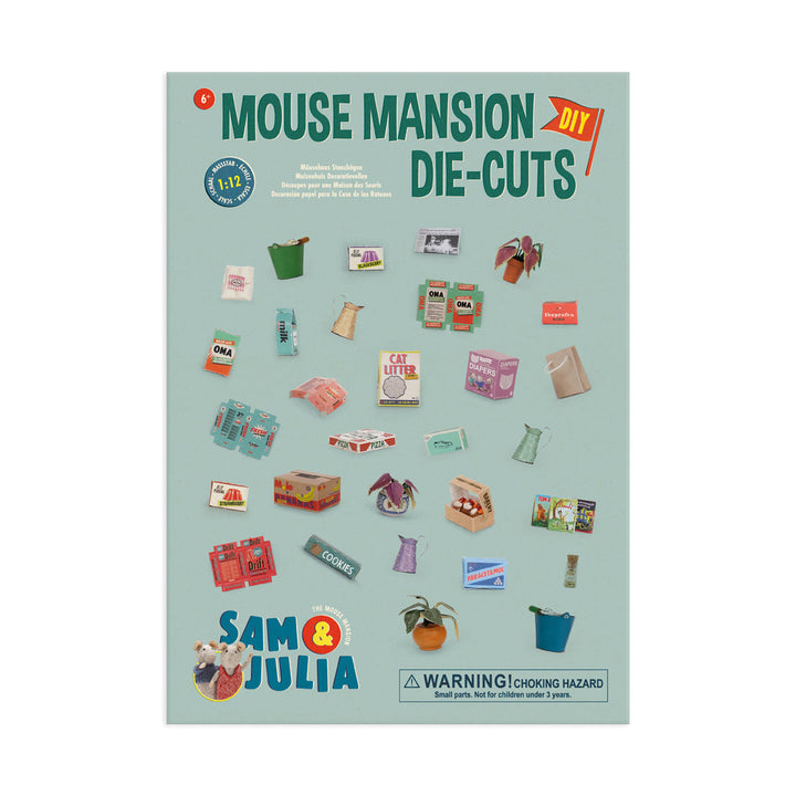 NEW Mouse Mansion DIY Die Cuts Kit