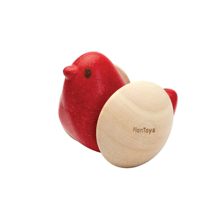 New Wooden Bird Roller Toy
