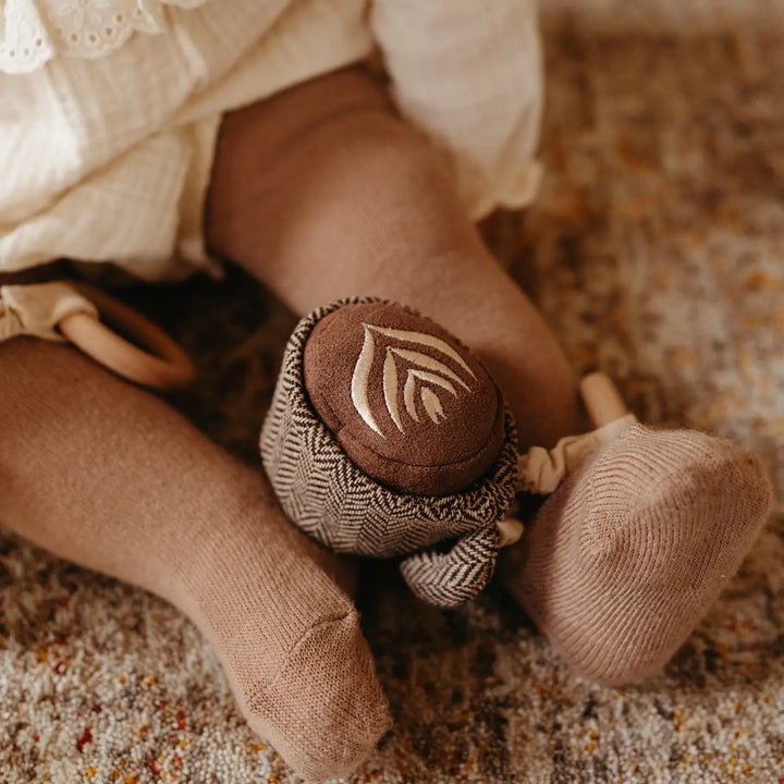 Latte Coffee Baby Rattle Toy