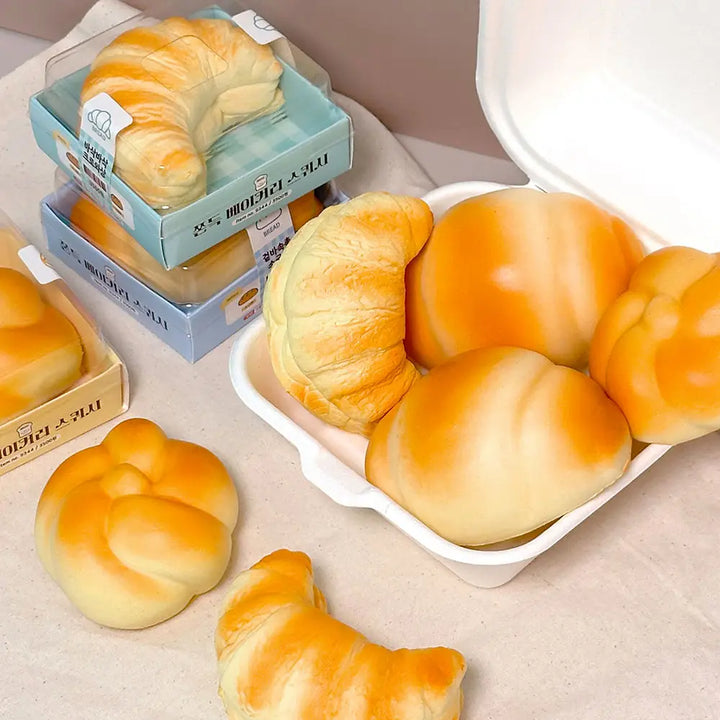 Korean Bakery Bread Squishy Toy