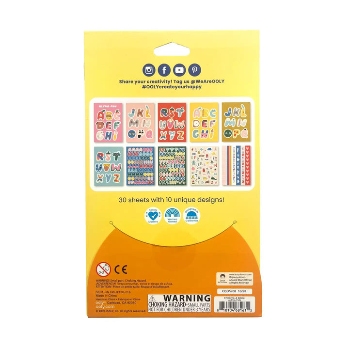 Stickiville Stickers X Suzy: Alphabet