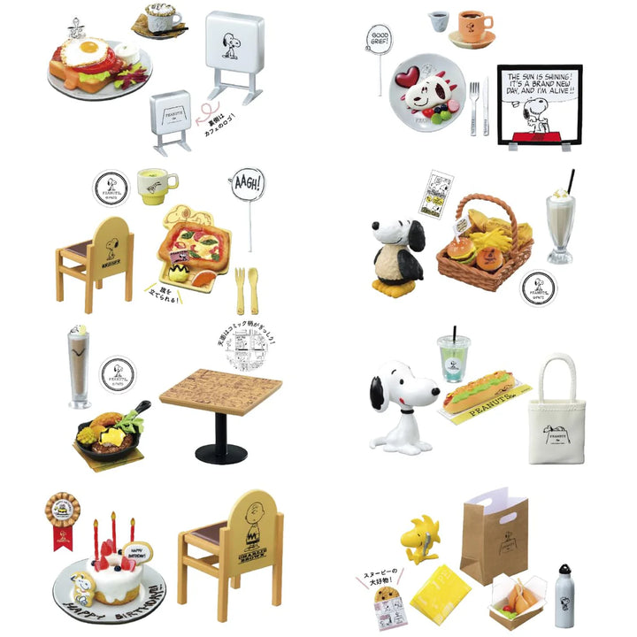 Limited Peanuts Snoopy Blind Box- Cafe Tour With You