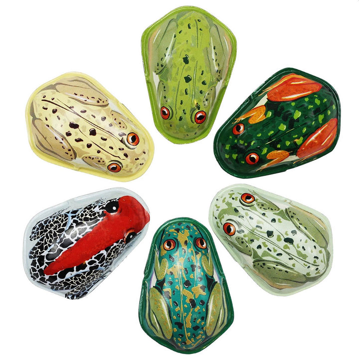 Retro Tin Jumping Frog Toy