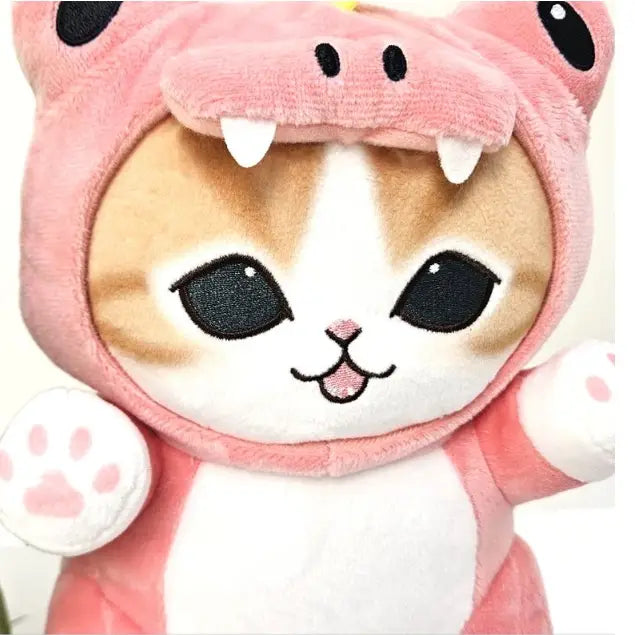 Limited Edition Mofusand Cat Monster Doll- Pink 9"