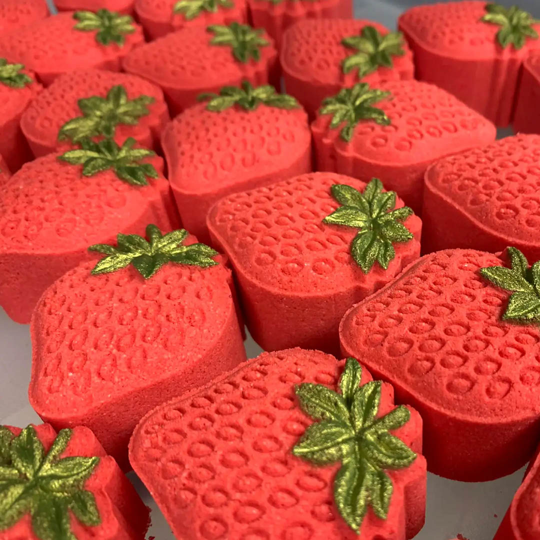 Strawberry Mini Bath Bomb