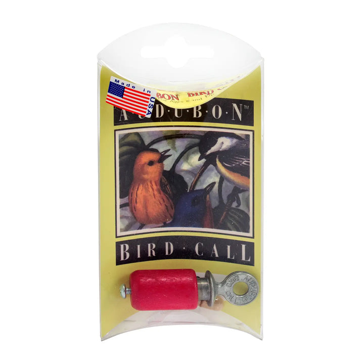 NEW Audubon Wooden Red Bird Call