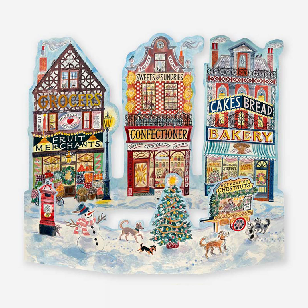 High Street Advent Calendar - Emily Sutton