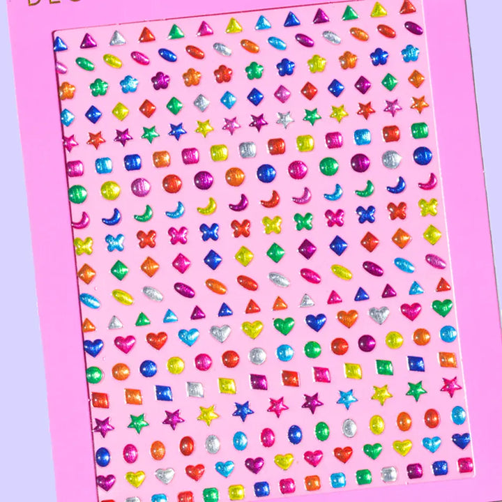 NEW Nail Art Deco Stickers: 90s Gem Baby