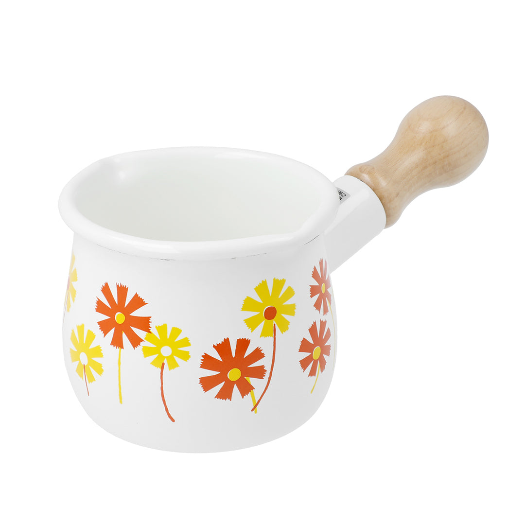 Retro Milk Pan - Alice Orange