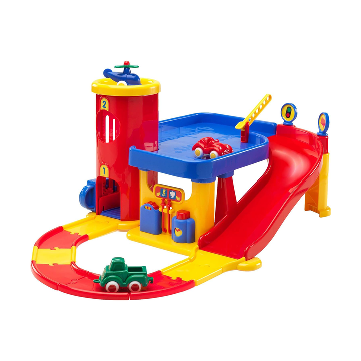 Swedish Retro City Garage Play Set