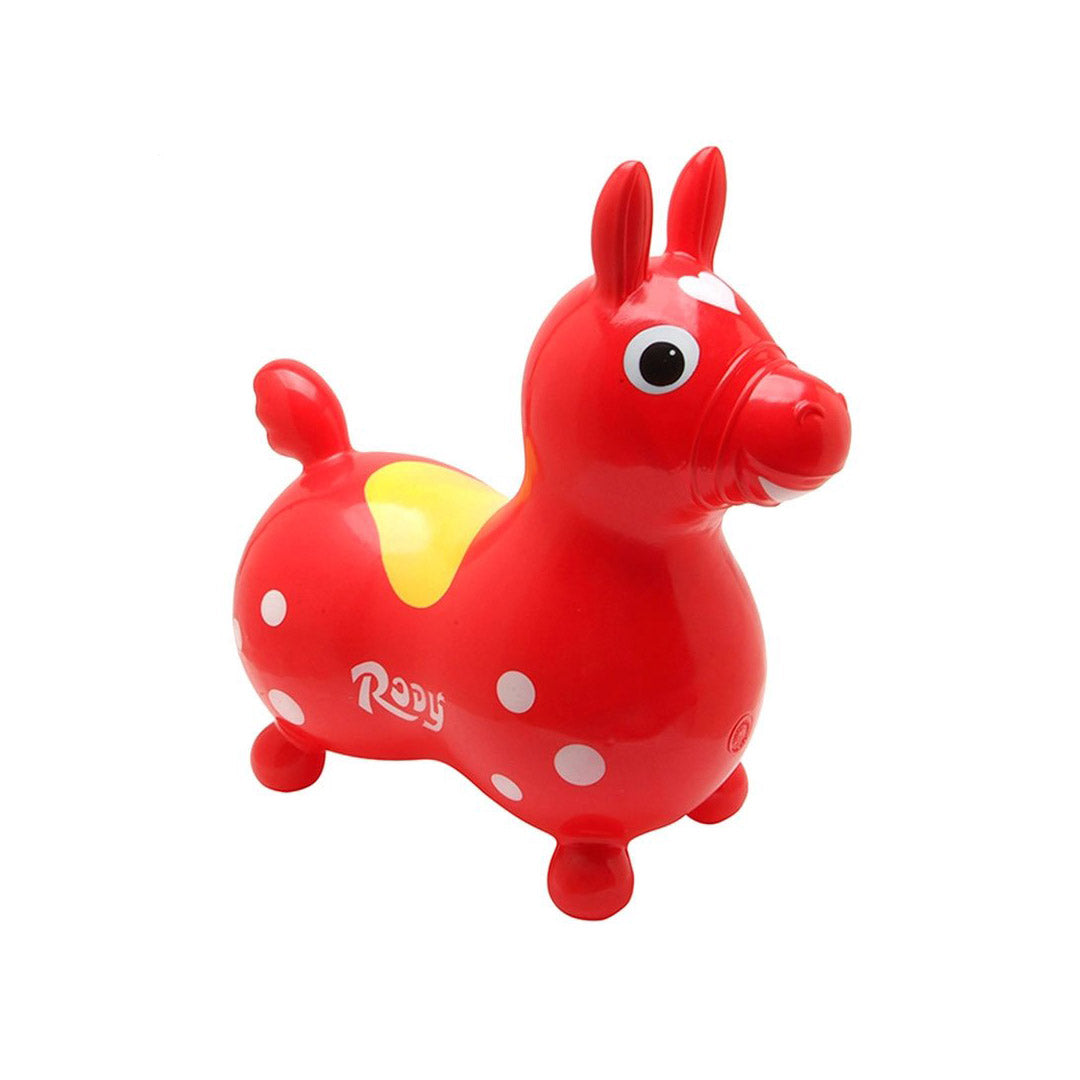 New Rody Jumping Horse Ride On Toy Red