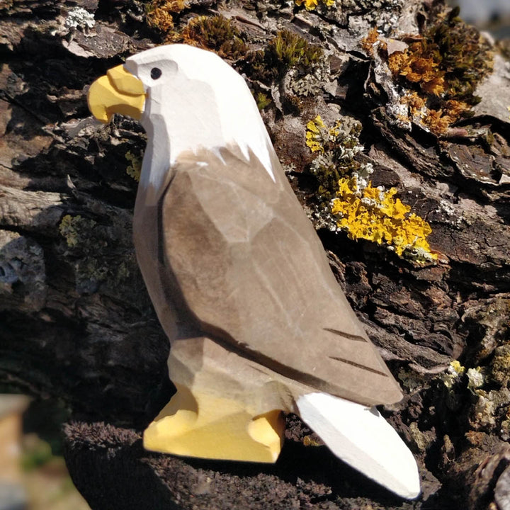 Wooden Eagle Animal Toy