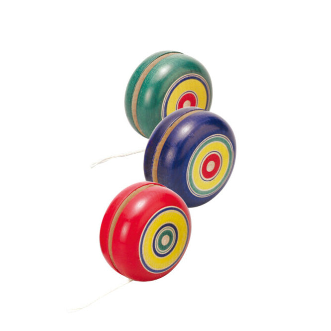 Japanese Classic Striped Wooden Yo-Yo