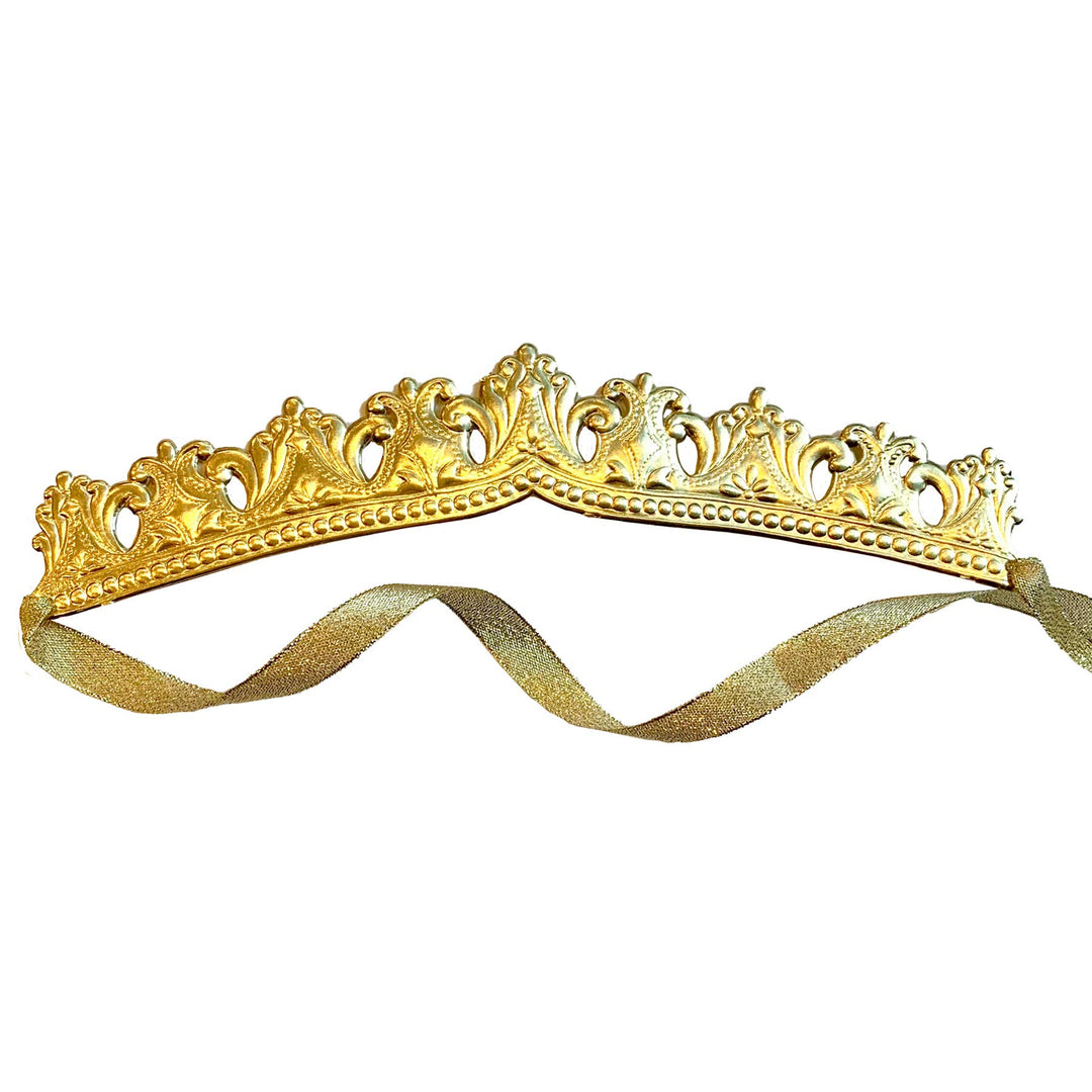 European Style Crown Embossed Gold