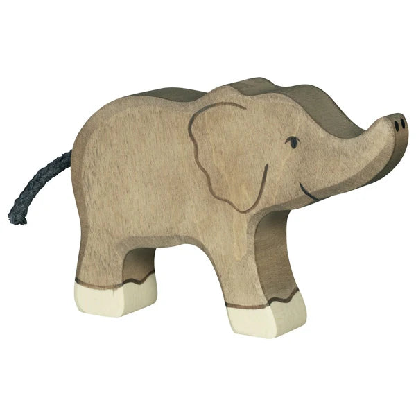 Holztiger Elephant Small- Trunk Raised