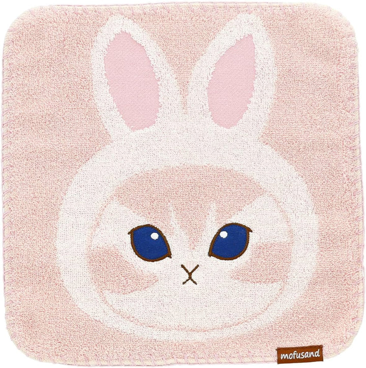 Mofusand Jacquard Hand Towel - Pink