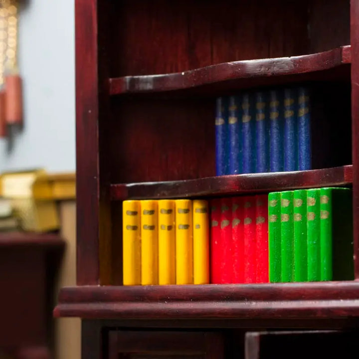 Dollhouse Miniatures:  Miniature Books - Pack of 4 Mini Books