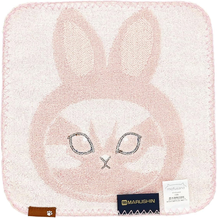 Mofusand Jacquard Hand Towel - Pink