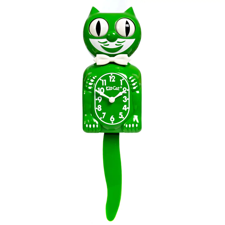 NEW Limited Edition Kit Cat Clock- Green