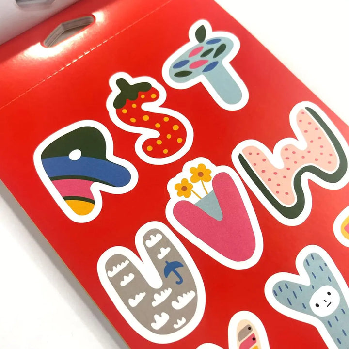 Stickiville Stickers X Suzy: Alphabet