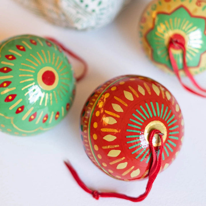 NEW Jolly Green Bauble Bag - Set of Three