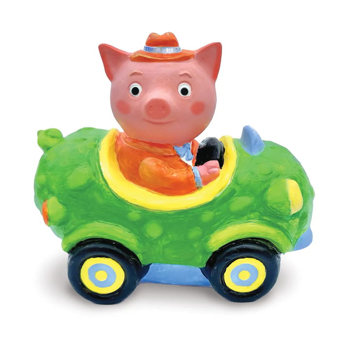 NEW Richard Scarry's Busy World® Paint A Racer: Mr. Frumble Pickle Car