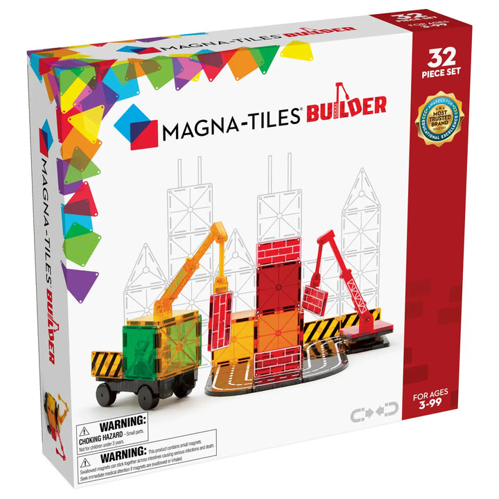 NEW Magna-Tiles: Builder 32 Pcs. Set