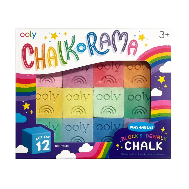 NEW Chalk-O-Rama Block Sidewalk Chalk