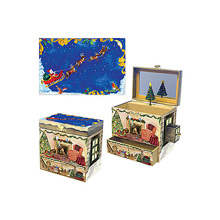 Christmas Musical Jewelry Box