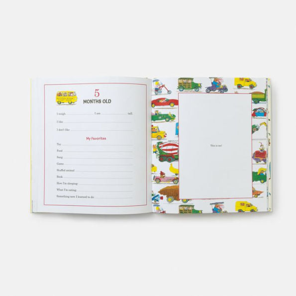 Richard Scarry's Busy, Busy Baby: A Record of Your Baby's First Year