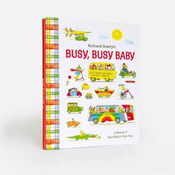 Richard Scarry's Busy, Busy Baby: A Record of Your Baby's First Year