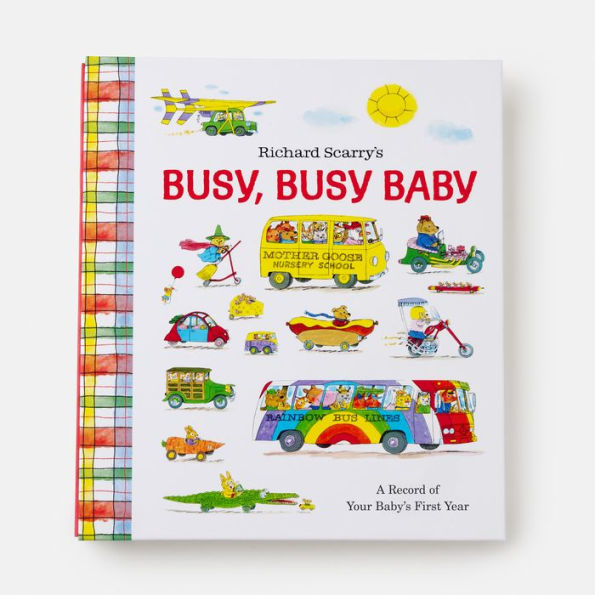 Richard Scarry's Busy, Busy Baby: A Record of Your Baby's First Year