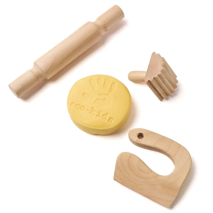 Eco-Dough - Wooden Dough Tools
