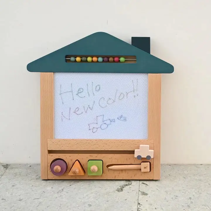 Oekaki Car House- Magical Drawing Board with Tote Bag