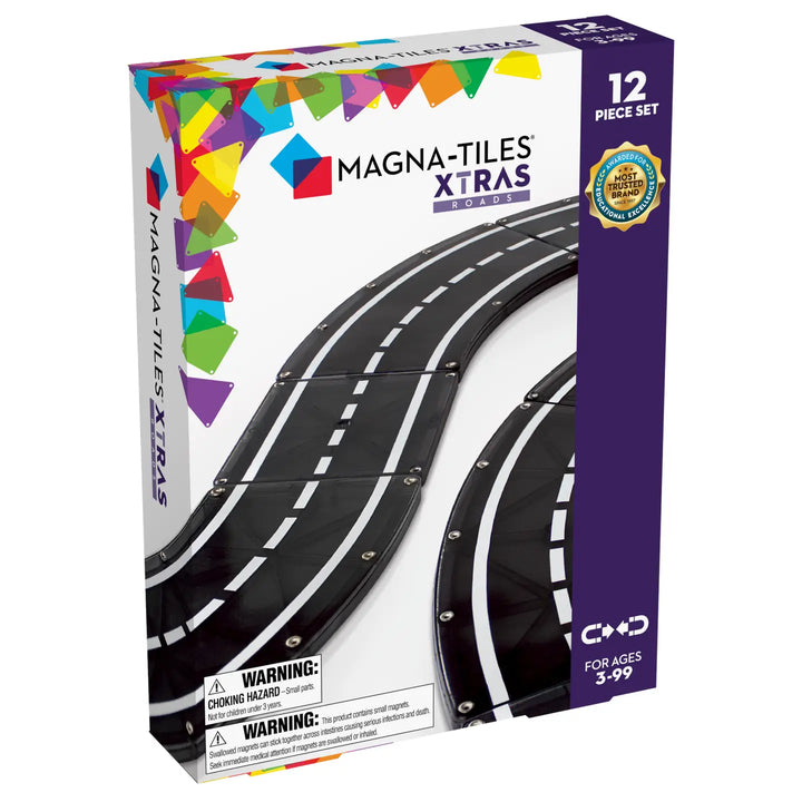 NEW Magna-Tiles: Roads 12-Piece Set