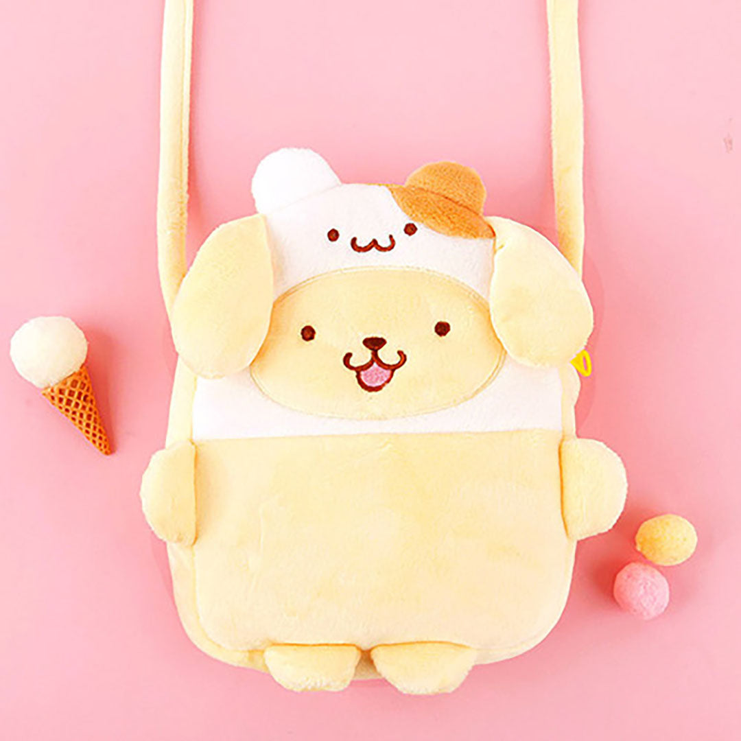 NEW Sanrio Friends Costume Crossbody Bag - Pompompurin
