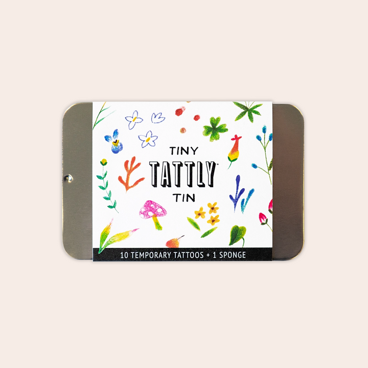 NEW Tiny Imaginary Garden Tattoo Tin