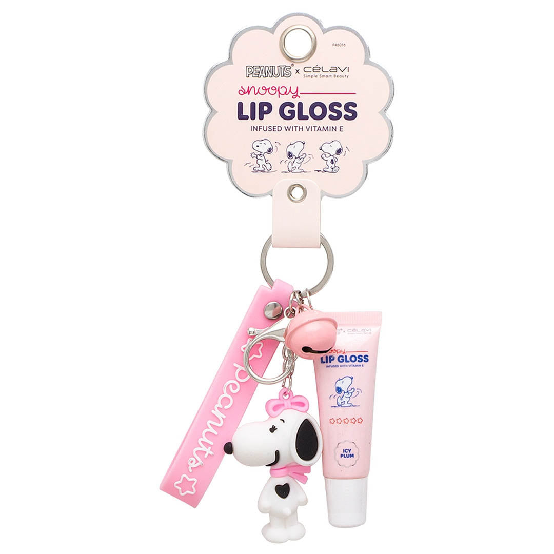 Snoopy Lip Gloss Keychain