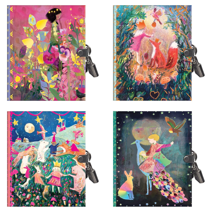 Very Small Journal with Lock- Claire