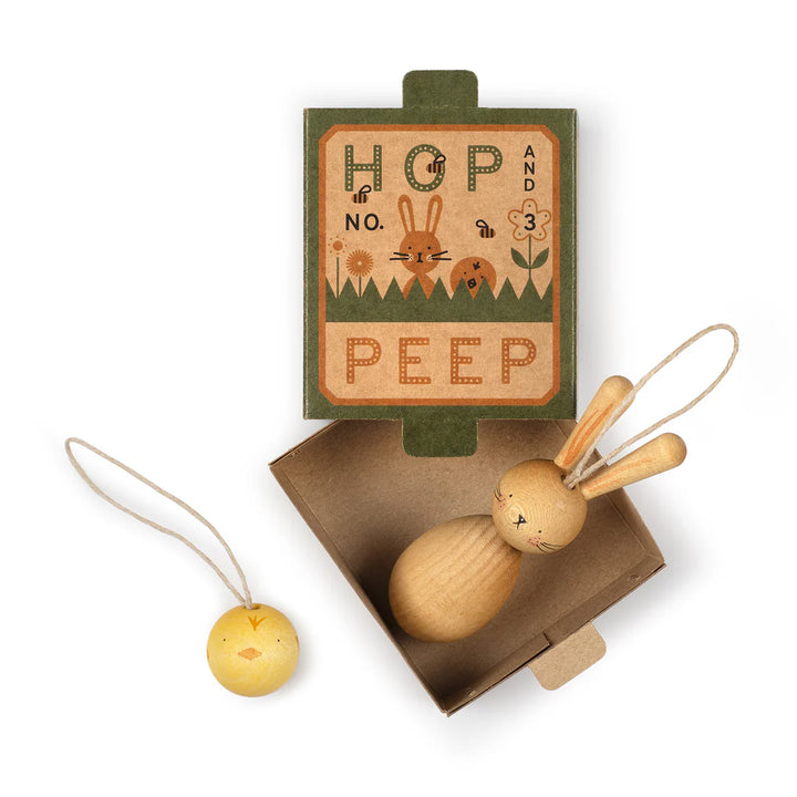 Hop and Peep  Hanging Ornaments
