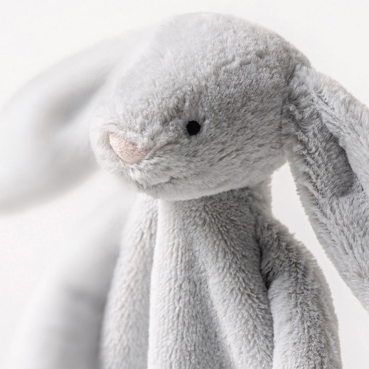 Bashful Bunny Comforter Toy - Grey