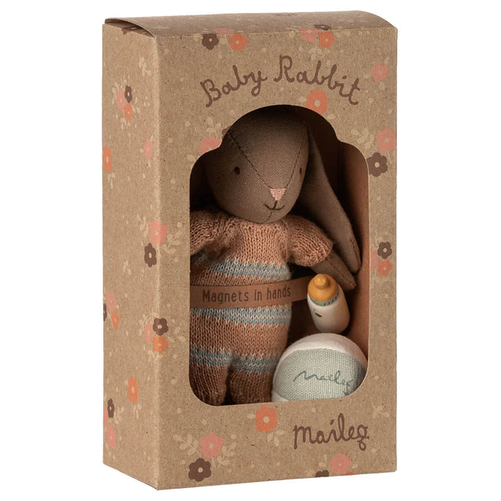 Bunny set, Micro - Brown - Dusty rose