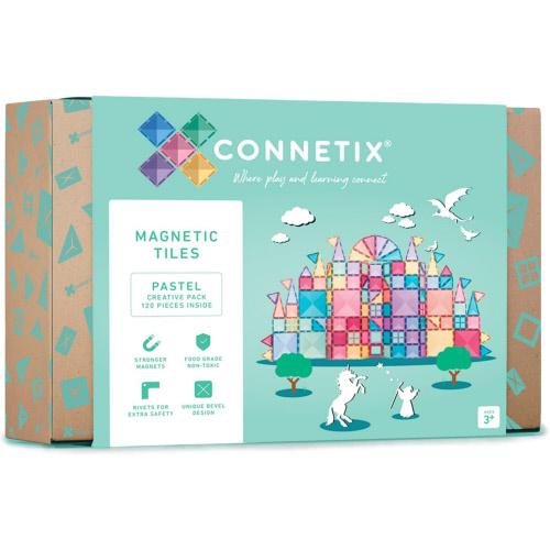 Connetix Pastel Creative Pack: 120 Pieces