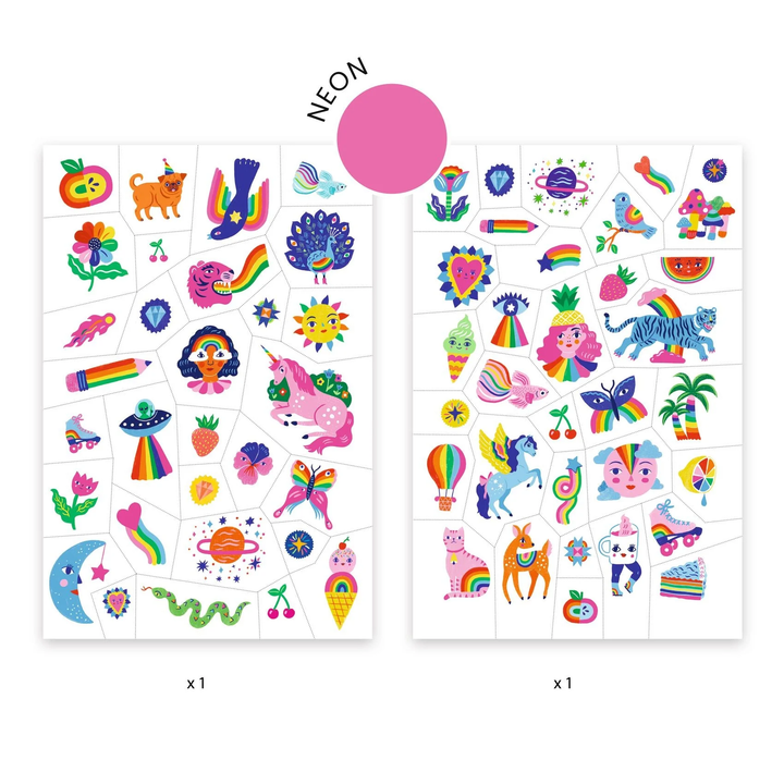 Temporary Tattoos - Rainbow